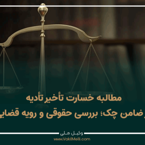 مطالبه-خسارت-تأخیر-تأدیه-از-ضامن-چک؛-بررسی-حقوقی-و-رویه-قضایی