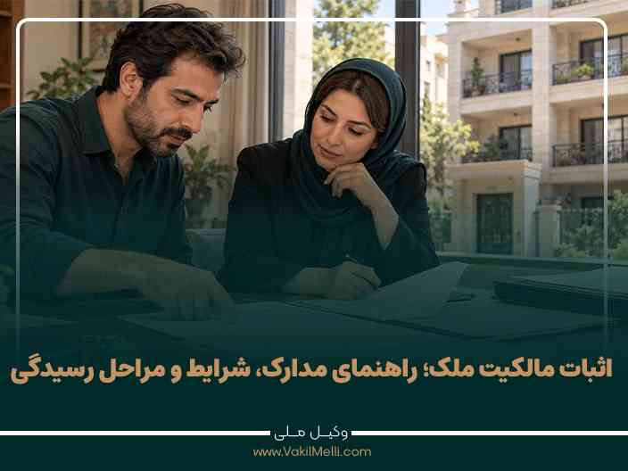 اثبات مالکیت ملک؛ مدارک لازم، مراحل دعوا و تفاوت آن با تنظیم سند
