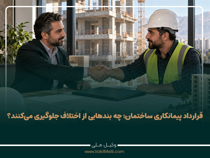 قرارداد پیمانکاری ساختمان؛ راهنمای تنظیم بندهای اجرایی، مالی و حقوقی