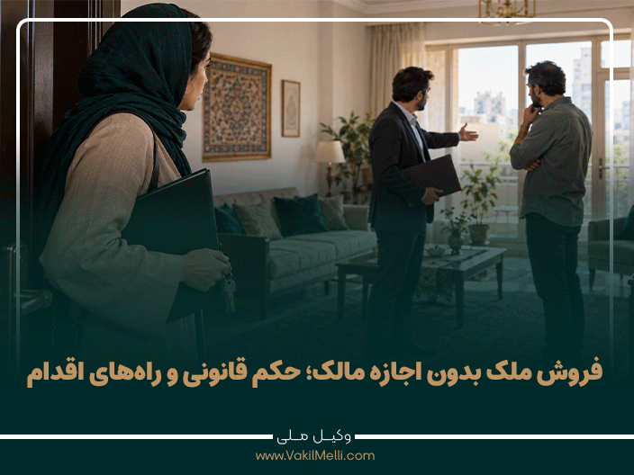 فروش ملک بدون اجازه مالک؛ حکم معامله، حقوق مالک و راه‌های پیگیری